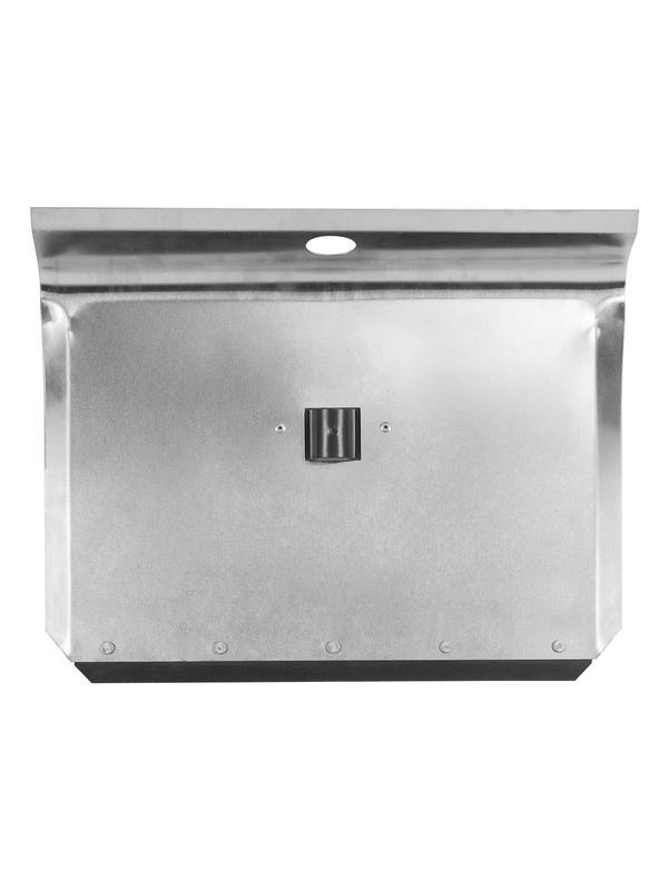 Лопата для уборки снега тротуарная, алюминиевая, 500 х 400 мм, без черенка, Россия Сибртех