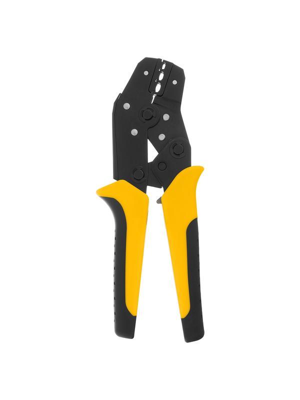 Клещи для обжима изолир. наконечников НКИ и НВИ, разъемов РПИ, гильз ГСИ, 0,5 - 2,5 мм2 Denzel