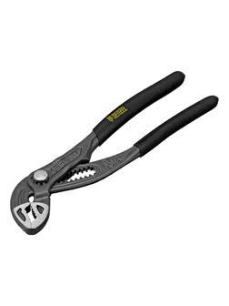 Клещи переставные, кнопочный механизм, обливные рукоятки, 180 мм Denzel