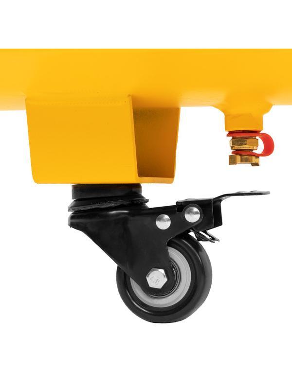 Компрессор безмасляный, малошумный  DLS 2250/100, 2250 Вт, 3x750, 100 л, 410 л/мин блок управления/ Denzel