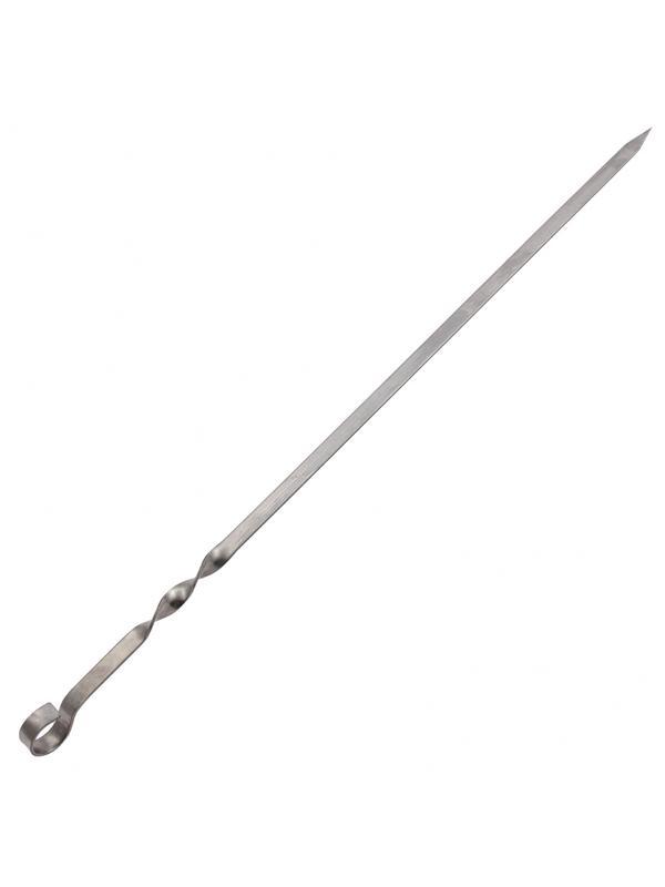Шампур плоский, 750 х 12 х 2 мм, нержавеющая сталь, Camping Palisad