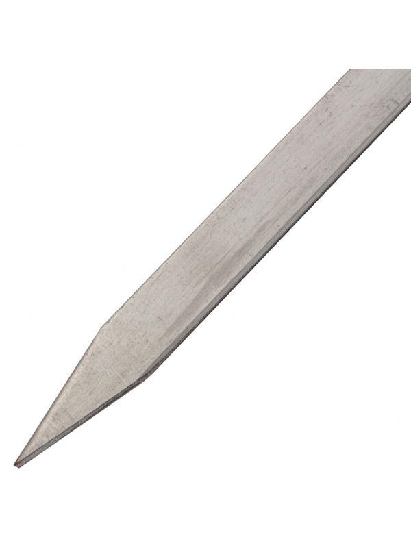 Шампур плоский, 750 х 12 х 2 мм, нержавеющая сталь, Camping Palisad