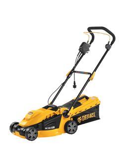 Газонокосилка электрическая GM-1200, 1200 Вт, ширина 32 см, 3 уровня, травосборник 25 л. Denzel