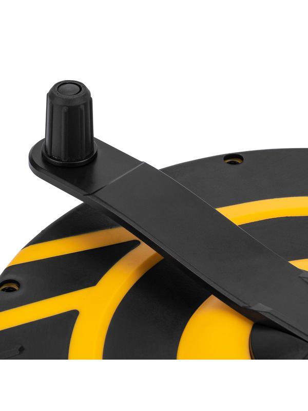 Рулетка геодезическая 50 м х 15 мм, закрытый корпус, фиберглассовая лента Denzel