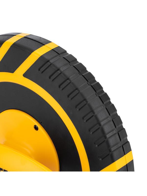 Рулетка геодезическая 50 м х 15 мм, закрытый корпус, фиберглассовая лента Denzel