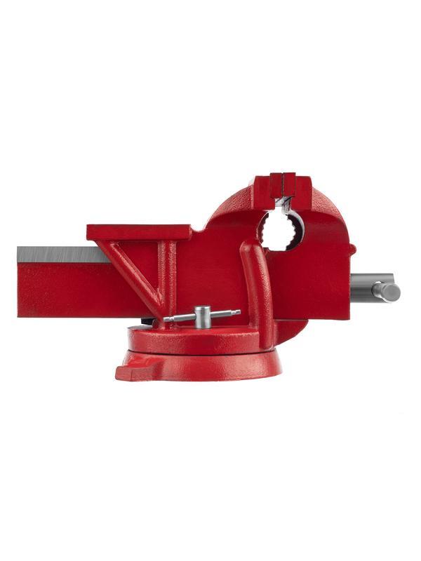 Тиски слесарные, 125 мм, поворотные, с наковальней// Matrix