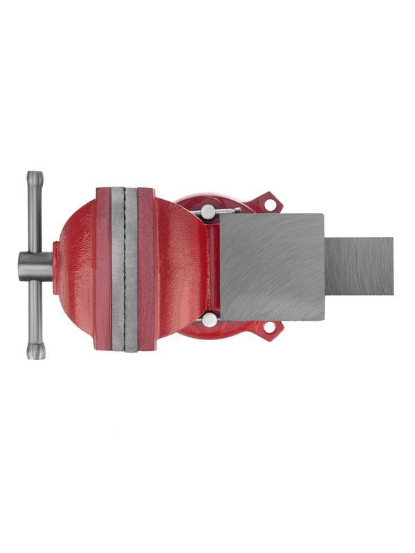 Тиски слесарные, 125 мм, поворотные, с наковальней// Matrix