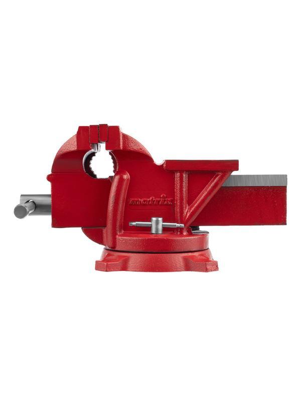 Тиски слесарные, 125 мм, поворотные, с наковальней// Matrix