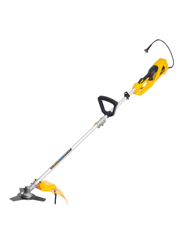 Триммер электрический TE-1200, 1200 Вт, 380 мм, катушка + диск, разборная штанга Denzel