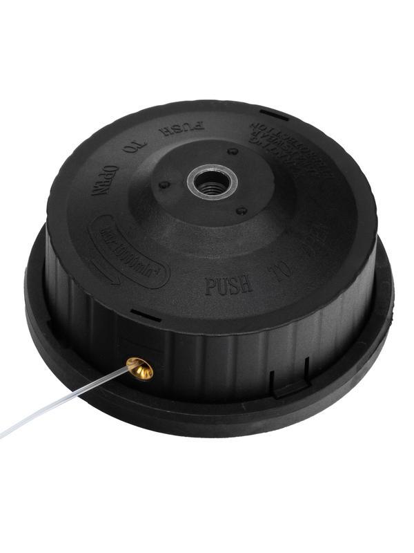 Триммер электрический TE-1200, 1200 Вт, 380 мм, катушка + диск, разборная штанга Denzel