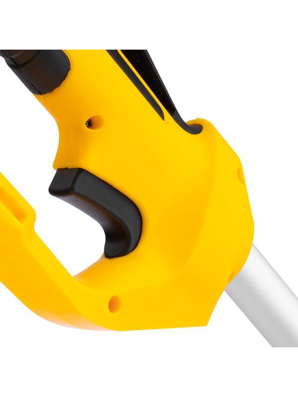 Триммер электрический TE-1200, 1200 Вт, 380 мм, катушка + диск, разборная штанга Denzel