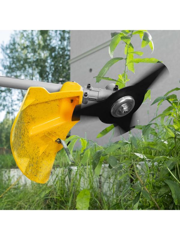 Триммер электрический TE-1200, 1200 Вт, 380 мм, катушка + диск, разборная штанга Denzel