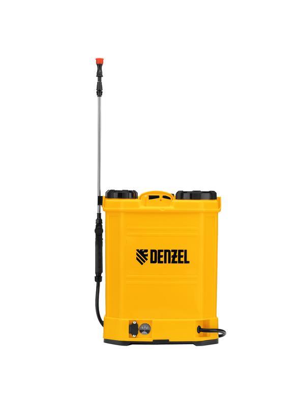 Опрыскиватель ранцевый аккумуляторный D-16LA, 16 л, 12 В, 8 Ач// Denzel