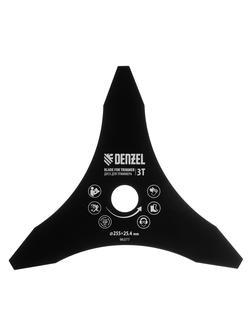 Диск для триммера, 255 х 25,4  3 лезвия// Denzel