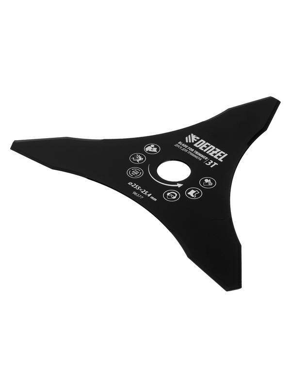 Диск для триммера, 255 х 25,4  3 лезвия// Denzel