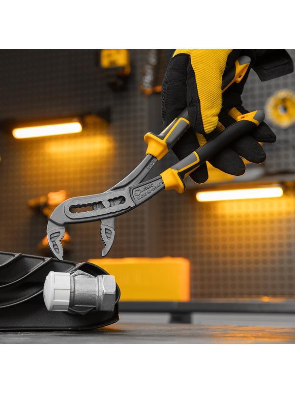 Клещи переставные, трехкомпонентные рукоятки 240 мм Denzel