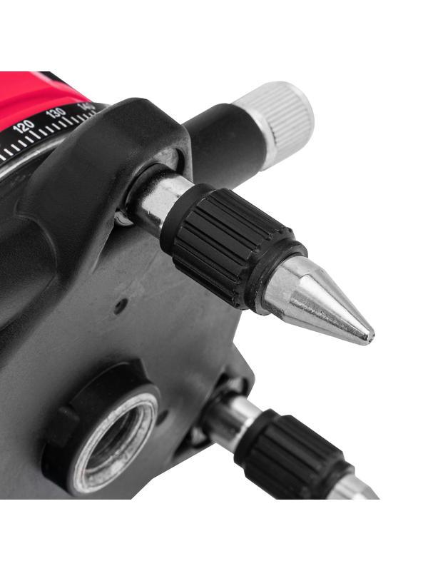 Лазерный уровень CRL-30R, 30 м, красный луч, батарейки, резьба 5/8