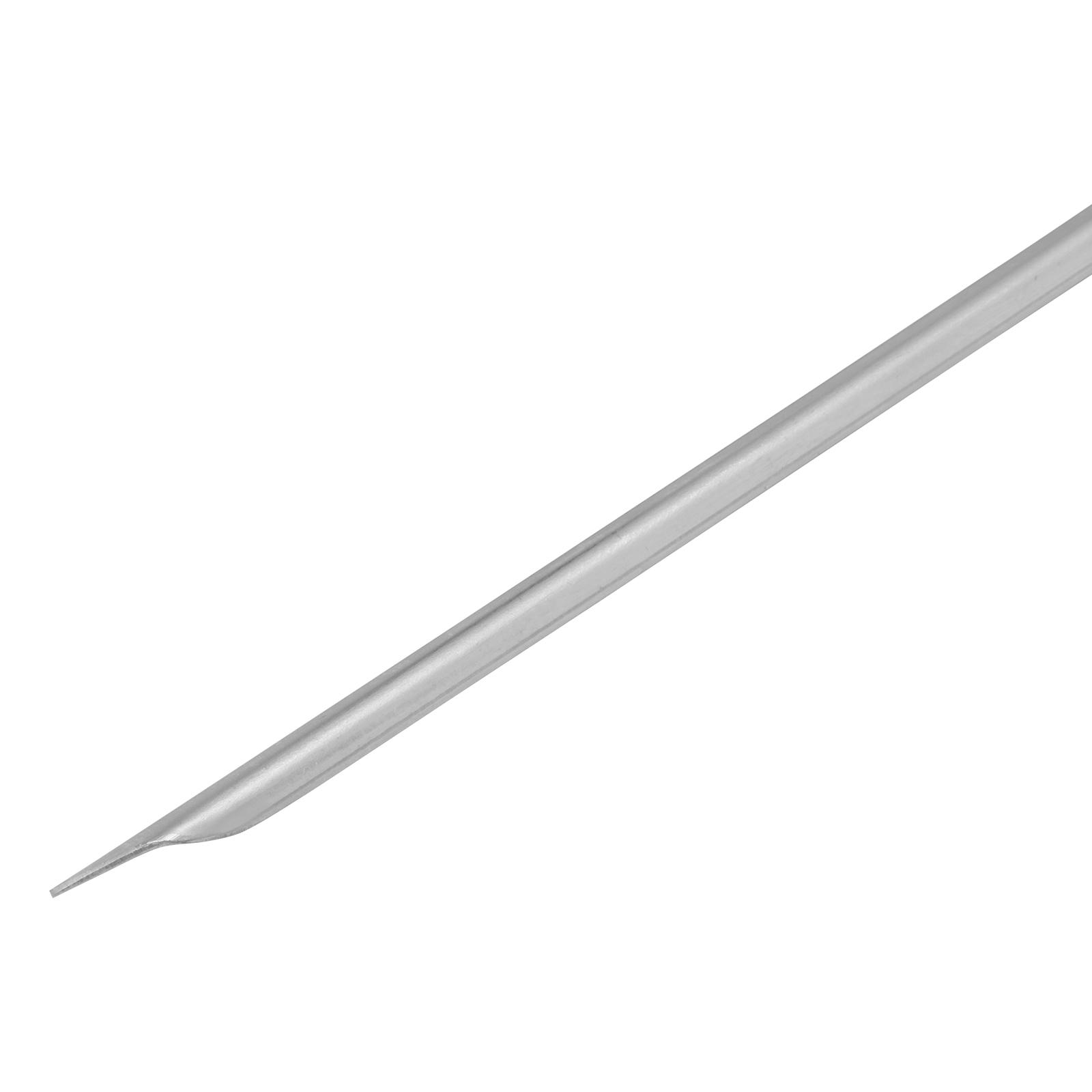 Шампур угловой, 650 x 12 x 1,5 мм, с цельной деревянной рукояткой, нержавеющая сталь, Camping Palisad