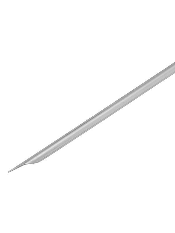 Шампур угловой, 650 x 12 x 1,5 мм, с цельной деревянной рукояткой, нержавеющая сталь, Camping Palisad