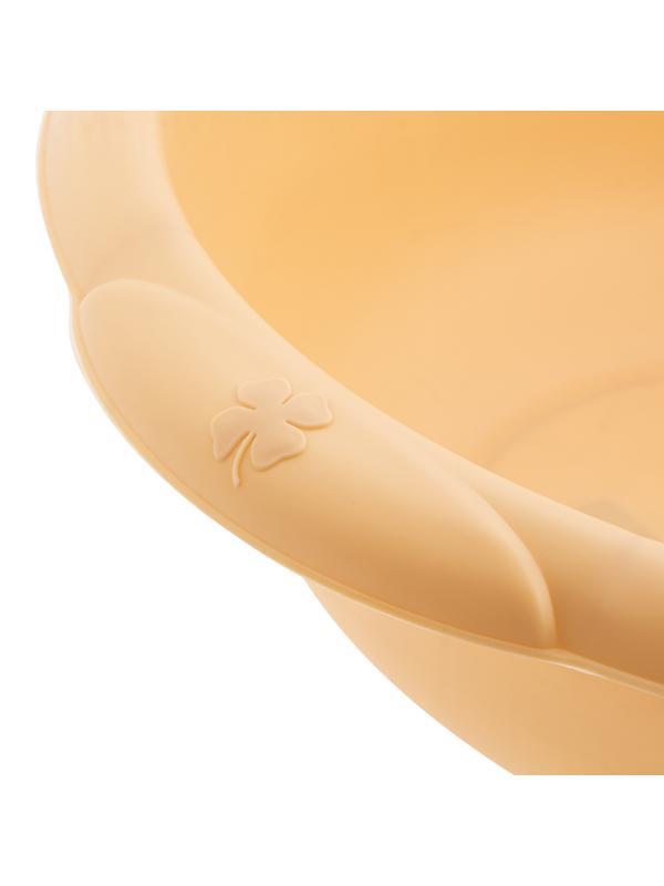 Таз пластмассовый круглый 18 л,бежевый, Home Palisad