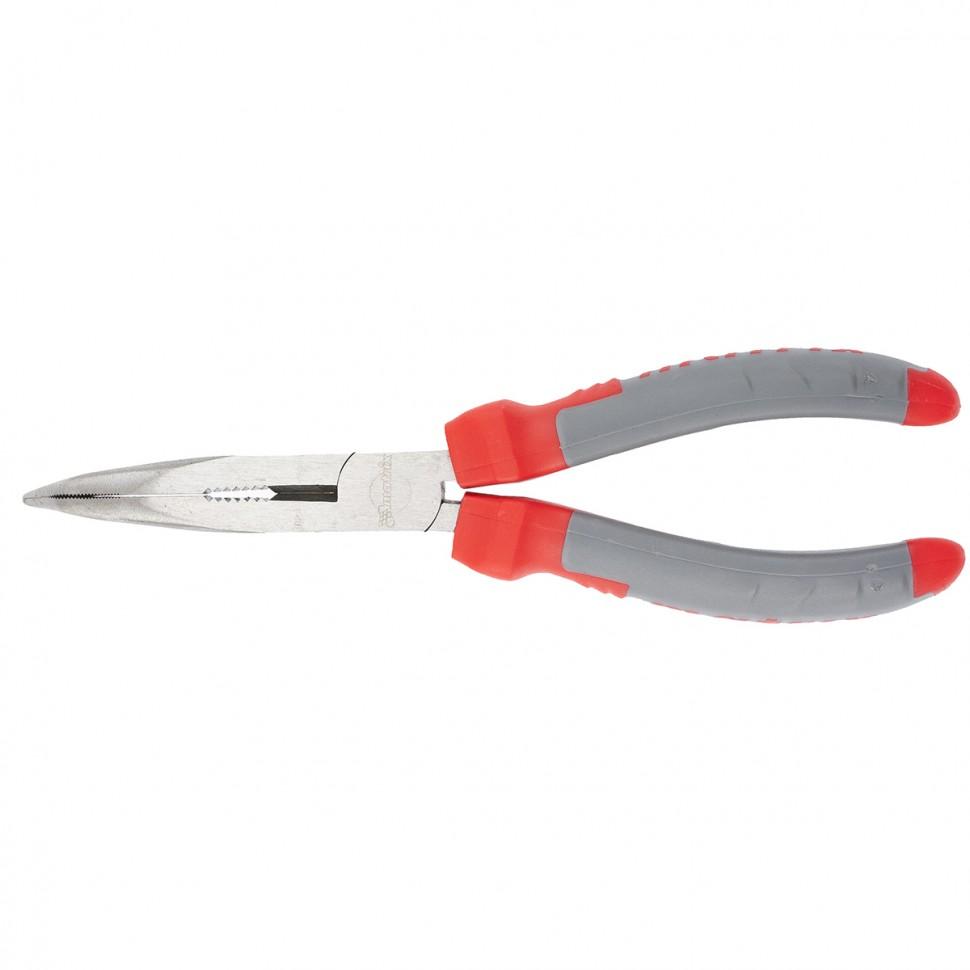 Длинногубцы изогнутые, 200 мм, двухкомпонентные рукоятки Matrix Professional