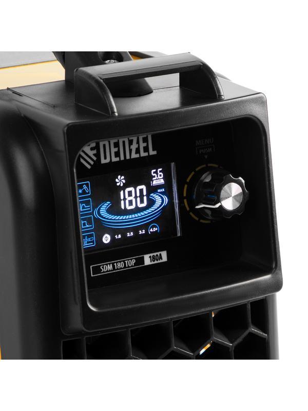 Аппарат инвертор. дуговой сварки SDM-180 Top, 180 А, ПВ 80%// Denzel