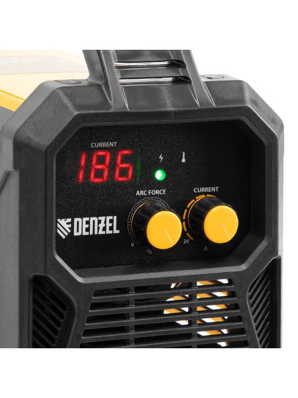 Аппарат инвертор. дуговой сварки DM-180 Standart, 180 А, ПВ 60%// Denzel