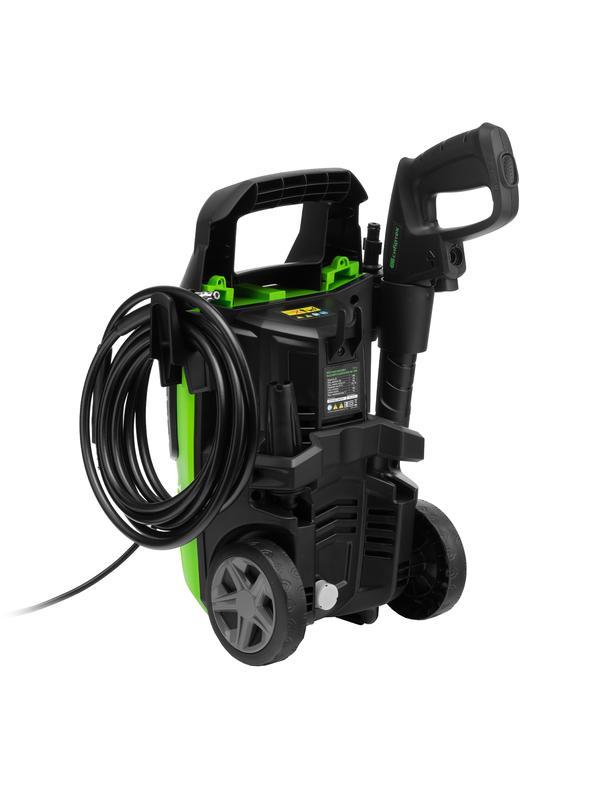 Моечная машина высокого давления АМ-1800, 1800 Вт, 140 бар, 350 л/ч, колесная// Сибртех