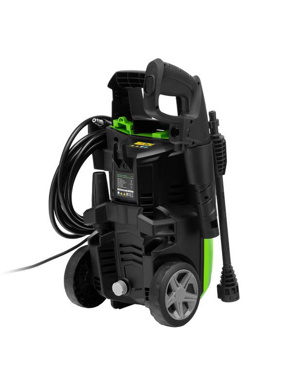 Моечная машина высокого давления АМ-1800, 1800 Вт, 140 бар, 350 л/ч, колесная// Сибртех