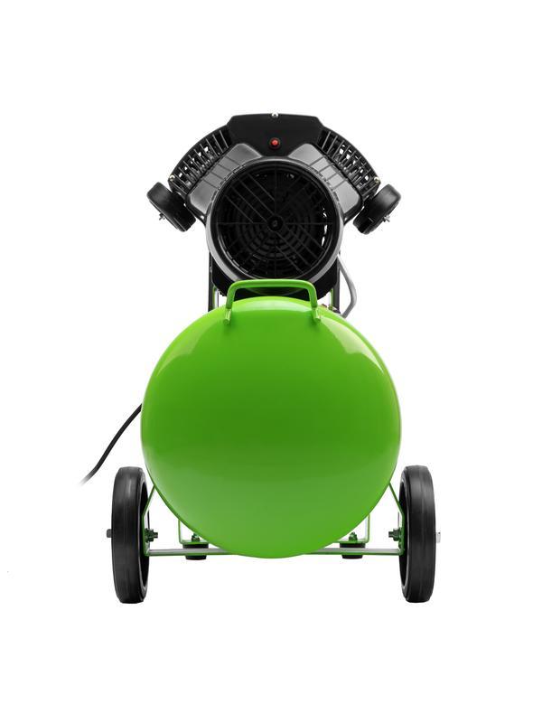 Компрессор воздушный КК-2200/100, 2,2 кВт, 350 л/мин, 100 л, прямой привод, масляный// Сибртех