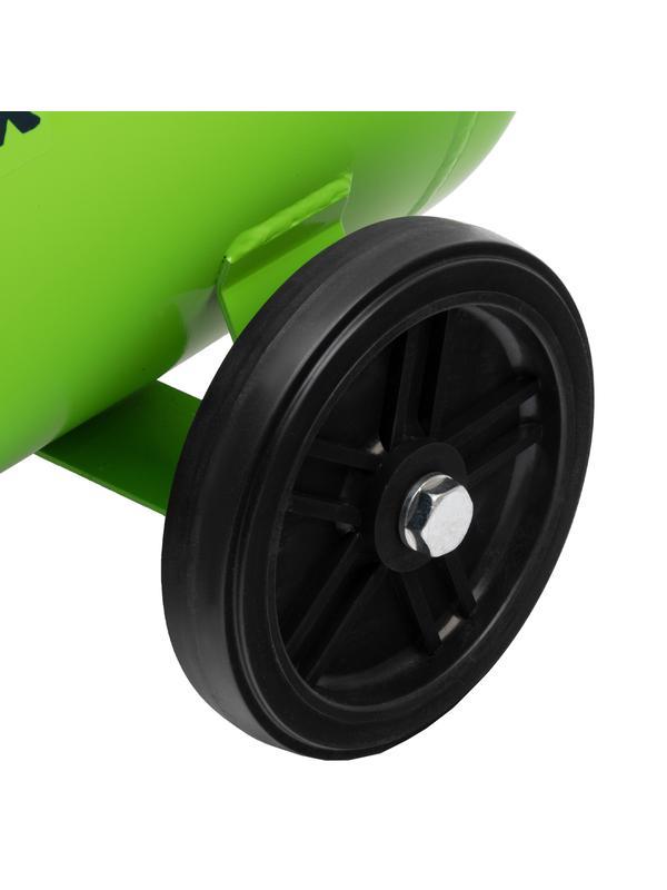 Компрессор воздушный КК-2200/100, 2,2 кВт, 350 л/мин, 100 л, прямой привод, масляный// Сибртех