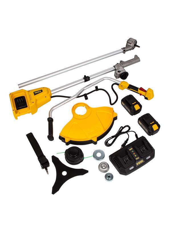 Триммер аккумуляторный бесщеточный CBC350-36, Li-ion, 36 В, 350 мм Denzel