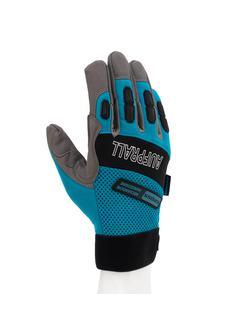 Перчатки универсальные комбинированные, с защитными накладками, STYLISH, размер L (9) Gross