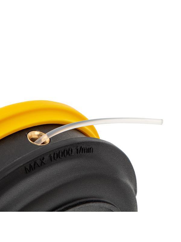 Катушка для мотокосы, полуавтомат.,легкая загрузка лески, гайка M10x1,25, алюм.кнопка Kronwerk