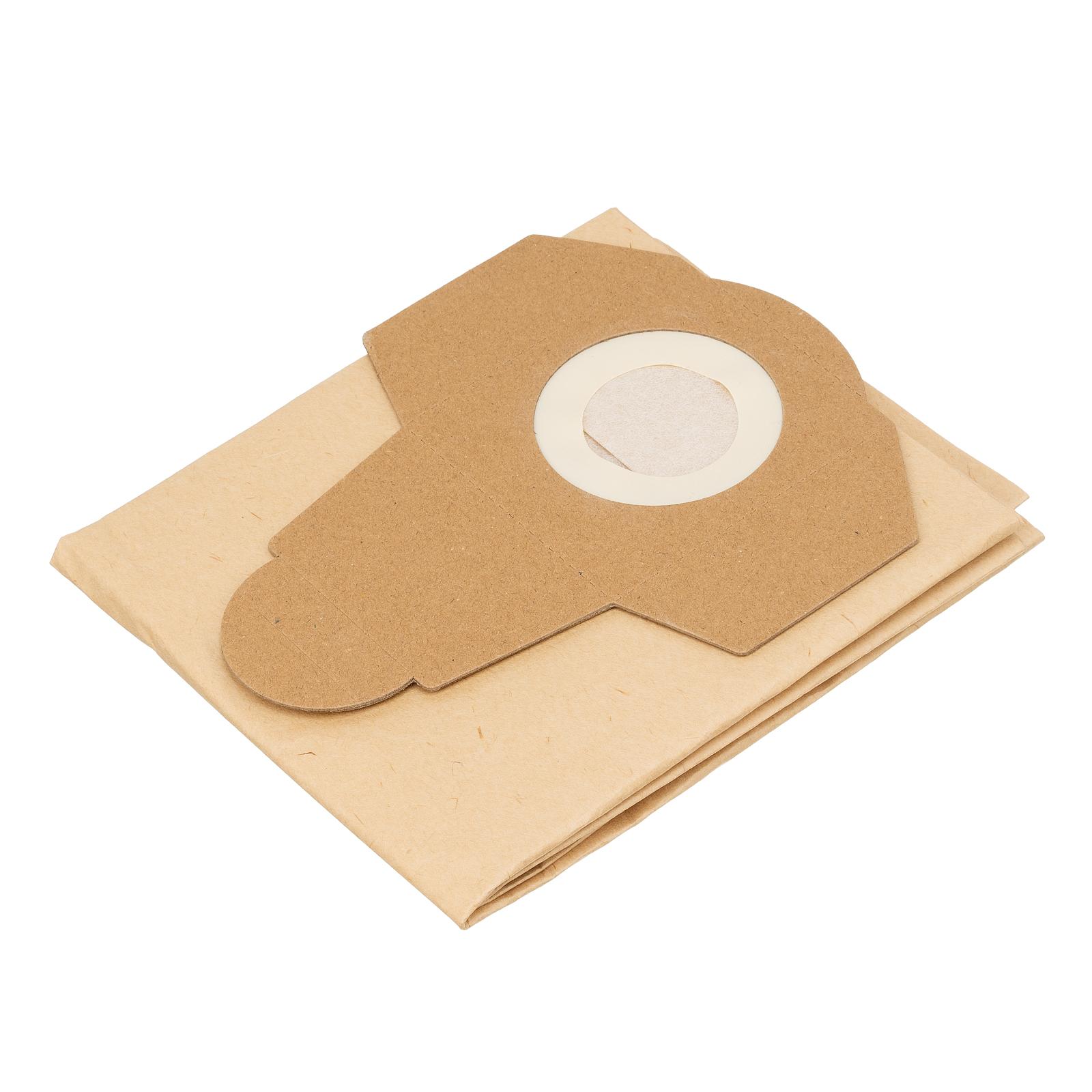 Комплект мешков одноразовых для пылесосов Denzel RVC20, RVC30, LVC20, LVC30, 5 шт.// Denzel