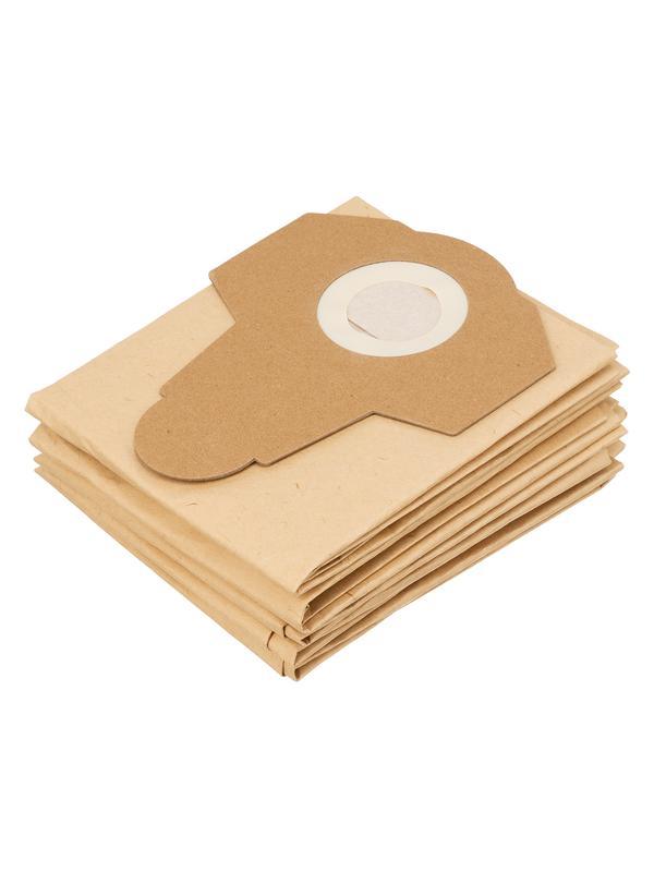 Комплект мешков одноразовых для пылесосов Denzel RVC20, RVC30, LVC20, LVC30, 5 шт.// Denzel