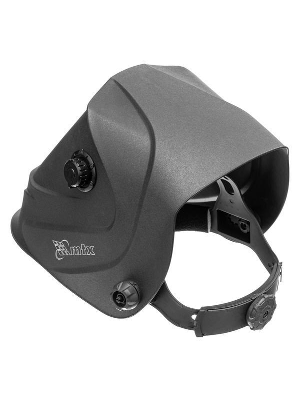 Щиток защитный лицевой (маска сварщика) MTX-300AF, размер см. окна 93х43, DIN 4/9-13// MTX