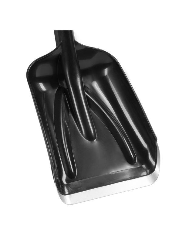 Лопата для уборки снега, полипропилен, 210х260х700 мм, Россия Сибртех