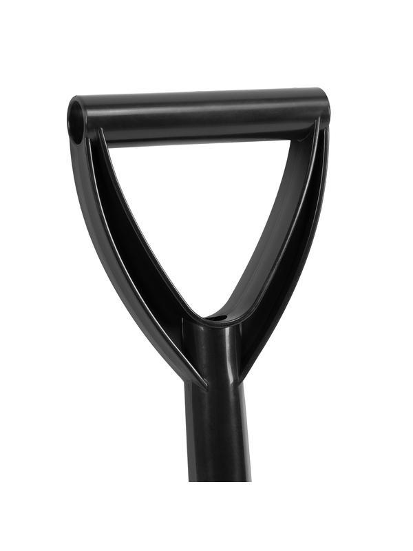 Лопата для уборки снега, полипропилен, 210х260х700 мм, Россия Сибртех