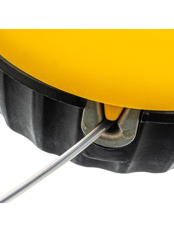 Катушка универсальная триммерная, гайка М10 х 1.25, гайка М8, винт М8-М10, левая резьба, шаг 1.25 мм Denzel