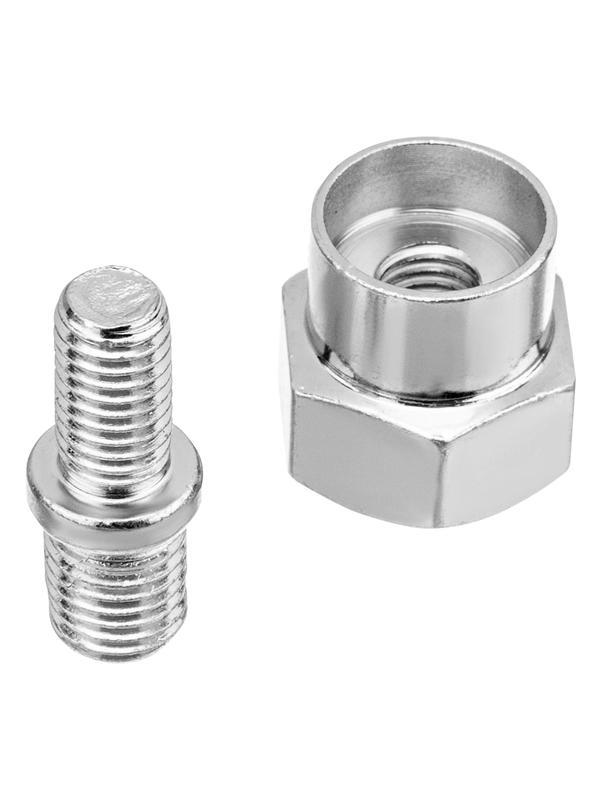 Катушка универсальная триммерная, гайка М10 х 1.25, гайка М8, винт М8-М10, левая резьба, шаг 1.25 мм Denzel