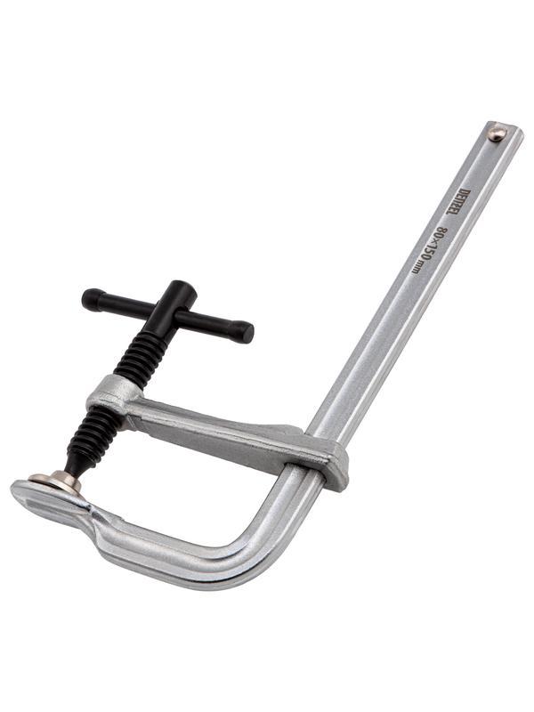 Струбцина F-образная, 80x150мм, кованая // Denzel