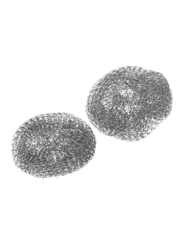 Скраб для посуды, металлический, 2 шт., Home Palisad