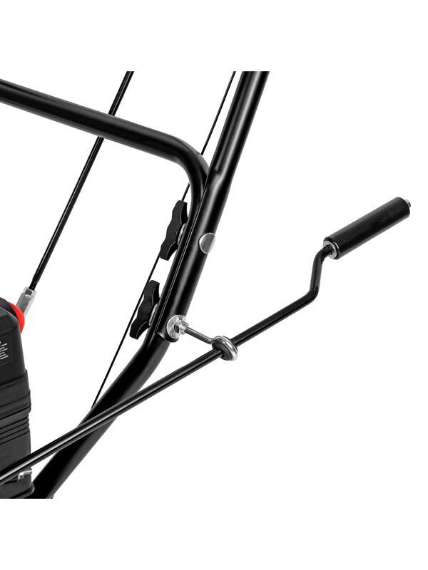 Бензиновая снегоуборочная машина SBM 610, 212 cc, ручной старт, фара Denzel