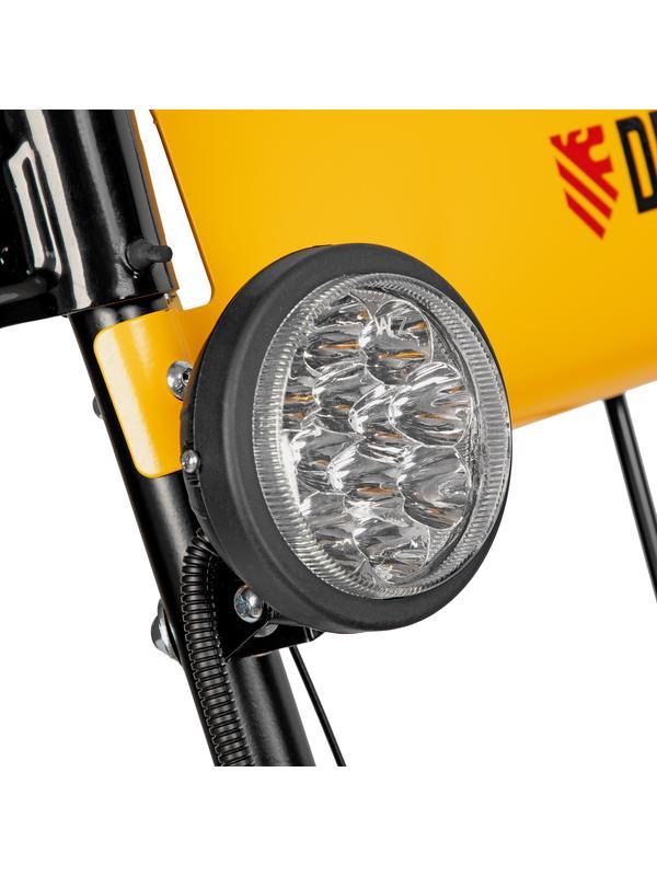 Бензиновая снегоуборочная машина SBM 610, 212 cc, ручной старт, фара Denzel