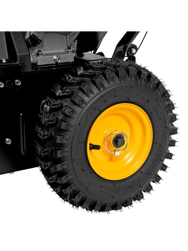 Бензиновая снегоуборочная машина SBM 610, 212 cc, ручной старт, фара Denzel