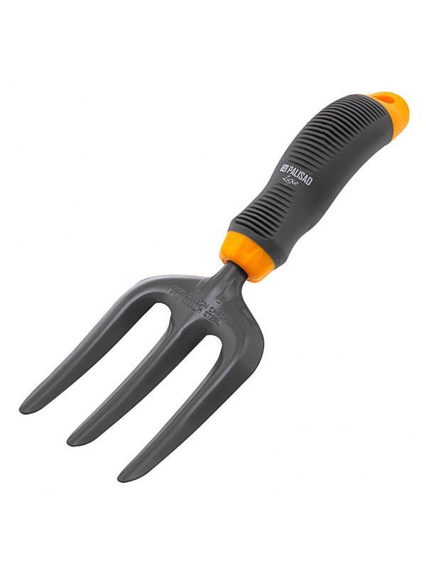 Вилка посадочная 3 - зубая, эргономичная двухкомпонентная рукоятка, Luxe, Palisad