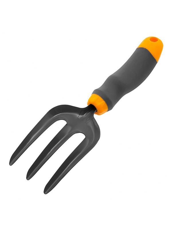 Вилка посадочная 3 - зубая, эргономичная двухкомпонентная рукоятка, Luxe, Palisad