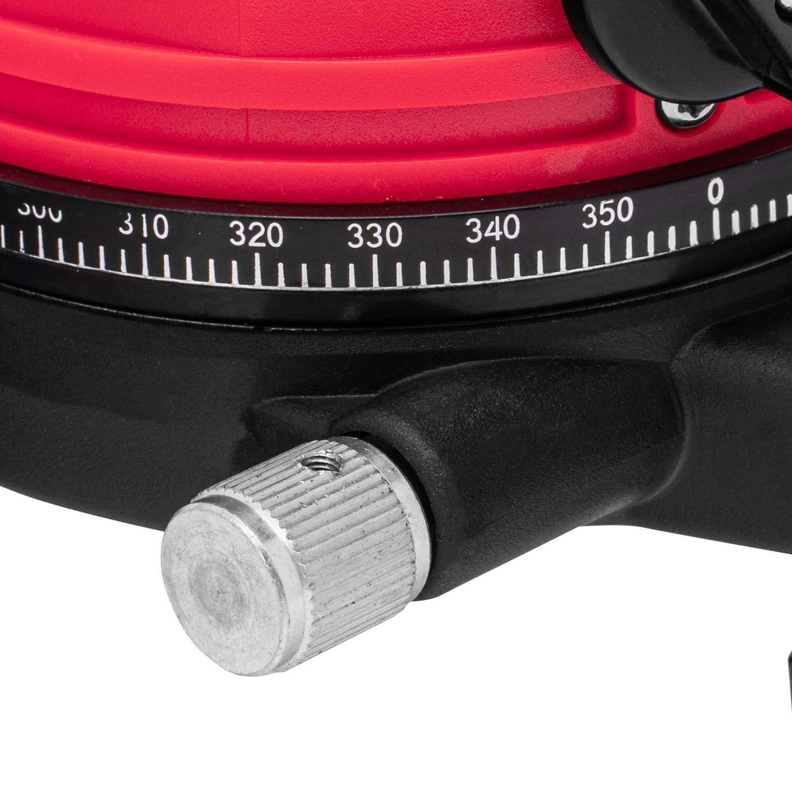 Лазерный уровень CRX-30G, 30 м, зеленый луч, батарейки, резьба 5/8