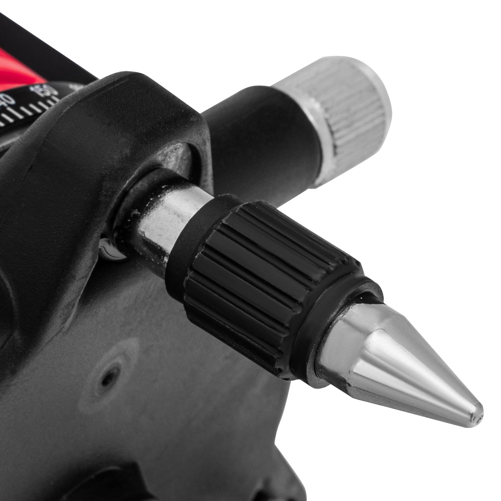 Лазерный уровень CRX-30G, 30 м, зеленый луч, батарейки, резьба 5/8